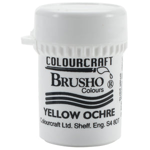 Colourcraft - Brusho Crystal Color - Yellow Ochre