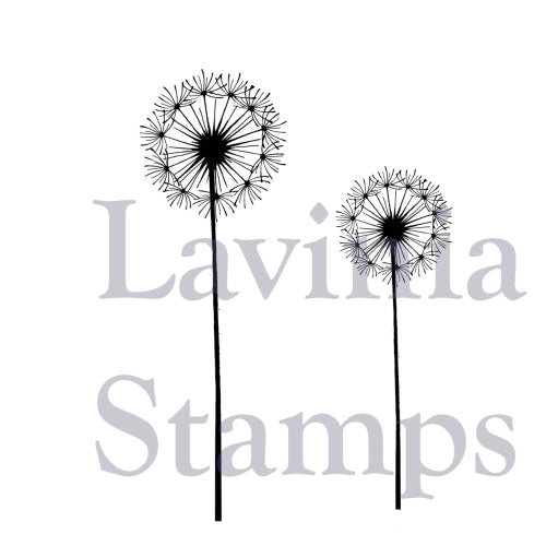 Lavinia - Fairy Dandelions - Clear Polymer Stamp
