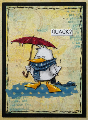 AALL & Create - A6 - Clear Stamps - 135 - Quack the Duck