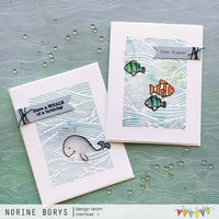Jane's Doodles -  Clear Stamp Set - A6 - Under the Sea