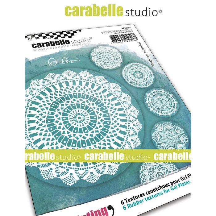 Carabelle Studio - Texture Plates - Coasters - Birgit Koopsen - Crochet Doilies