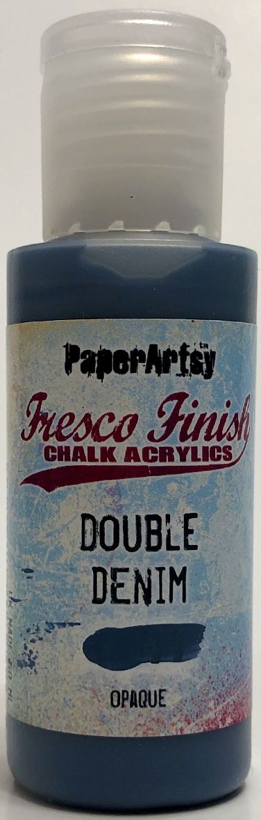 PaperArtsy - Fresco Chalk Paint - Double Denim
