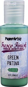 PaperArtsy - Fresco Chalk Paint - Green Patina