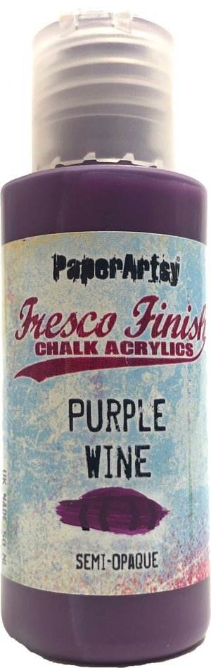 PaperArtsy - Fresco Chalk Paint - Purple Wine