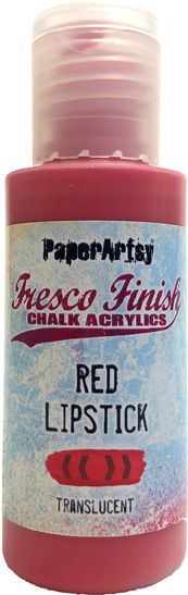 PaperArtsy - Fresco Chalk Paint - Red Lipstick