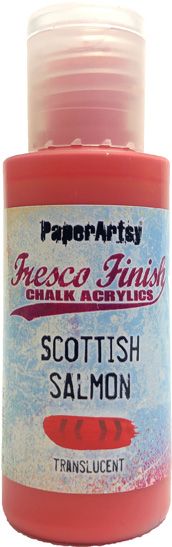 PaperArtsy - Fresco Chalk Paint - Scottish Salmon