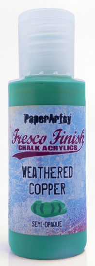 PaperArtsy - Fresco Chalk Paint - Weathered Copper