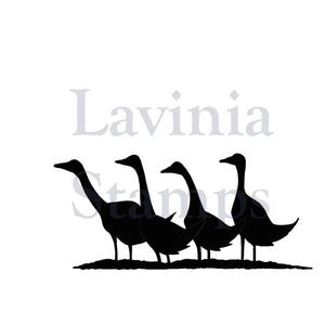 Lavinia - Clear Polymer Stamp - Gaggle of Geese