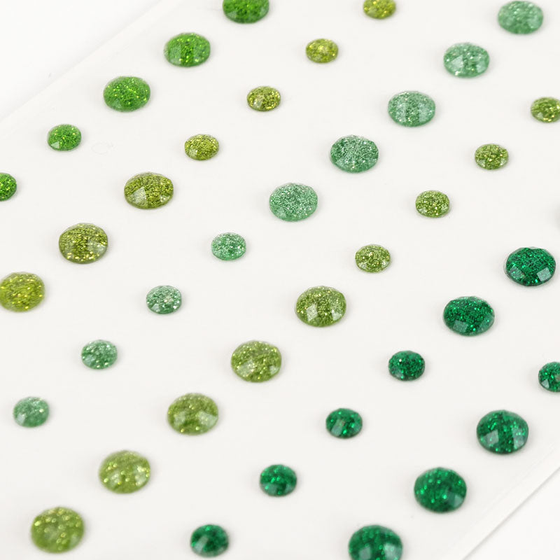 Hunkydory - Diamond Sparkles Glitter Gemstones - Green Sparkles