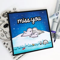 Heffy Doodle - Clear Stamp Set - Sealy Friends
