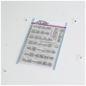 Heffy Doodle - Clear Stamp Set - Very Vertical Greetings