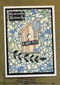 Darkroom Door - Rubber Stamp Set - Bird Life