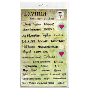 Lavinia - Sentiment Journalling Stickers - Inspirational Word Collection
