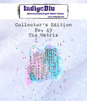 IndigoBlu - Cling Mounted Stamp - Collector's Edition No. 49 - The Matrix