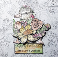 IndigoBlu - A5 - Cling Mounted Stamp - Darling Duckling