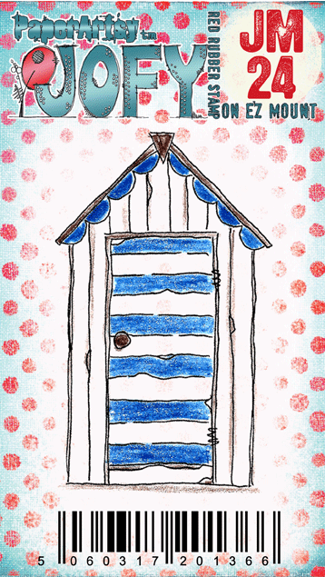 PaperArtsy - JOFY MINI 24 Beach House 2 - Rubber Cling Mounted Stamp Set
