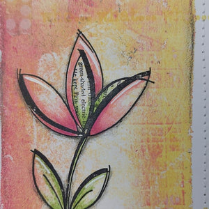 PaperArtsy - JOFY 112 - Rubber Cling Mounted Stamp Set