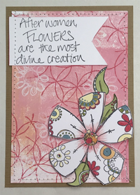 PaperArtsy - JOFY 59 - Rubber Cling Mounted Stamp Set
