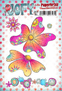 PaperArtsy - JOFY 64 - Rubber Cling Mounted Stamp Set