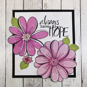 PaperArtsy - JOFY 98 - Rubber Cling Mounted Stamp Set