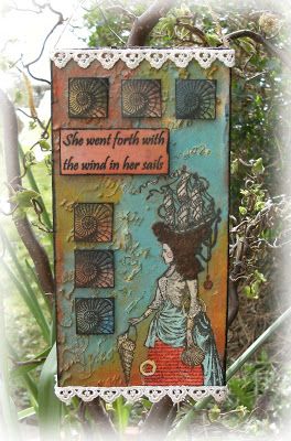 PaperArtsy - Lynne Perrella 01 - Rubber Cling Mounted Stamp Set