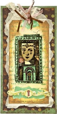 PaperArtsy - Lynne Perrella 10 - Rubber Cling Mounted Stamp Set