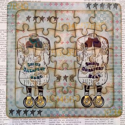 PaperArtsy - Lynne Perrella 29 - Rubber Cling Mounted Stamp Set