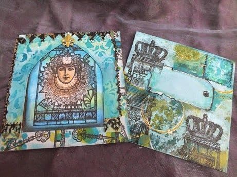 PaperArtsy - Lynne Perrella 31 - Rubber Cling Mounted Stamp Set