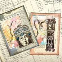 PaperArtsy - Lynne Perrella 62 - Rubber Cling Mounted Stamp Set