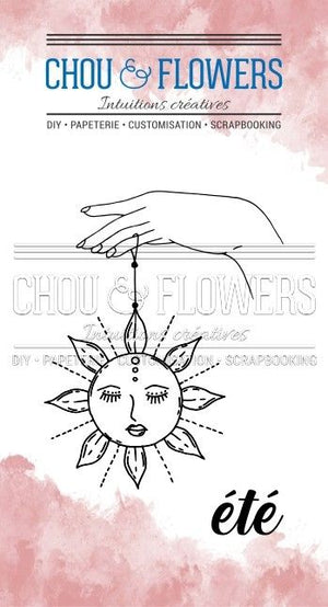 Chou & Flowers - Clear Stamps - The Sun - CYC116
