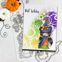 Polkadoodles - Clear Polymer Stamp Set - A6 - Grab Your Broomstick (stamps only)