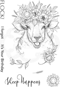 Pink Ink Designs - Clear Photopolymer Stamps - A5 - BAA-BARA