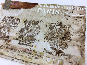 PaperArtsy - Stencil - Scrapcosy PS049 - Le Petit Dahlia