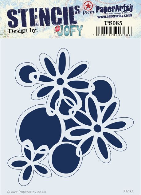 PaperArtsy - Stencil - JOFY PS085 - Stencil & Mask