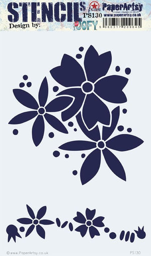 PaperArtsy - Stencil - JOFY PS130 - Flowers