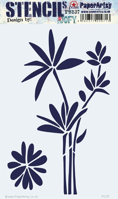 PaperArtsy - Stencil - JOFY PS137 - Plants