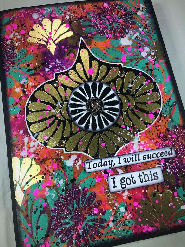 PaperArtsy - Stencil - Tracy Scott - PS225