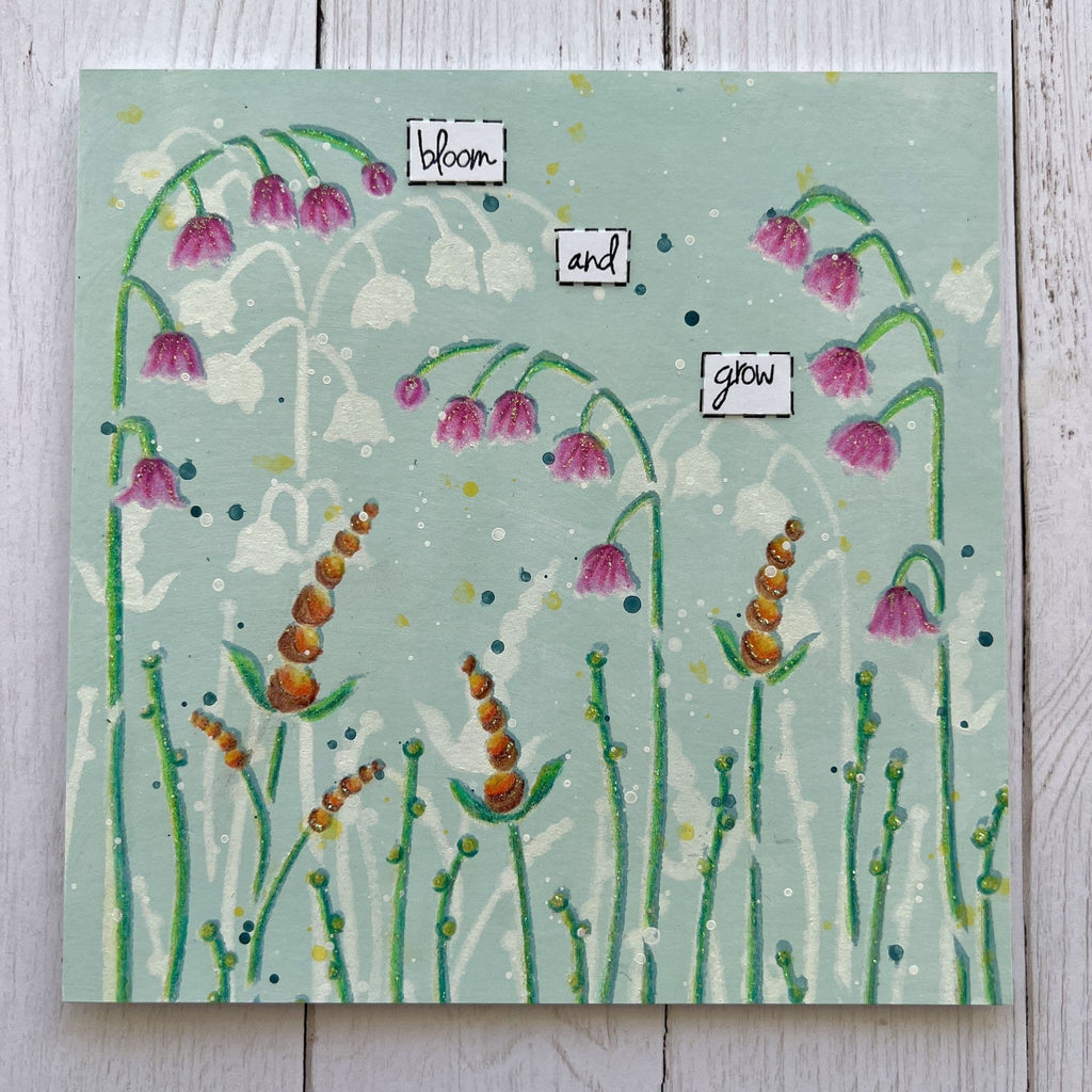 PaperArtsy - Large Stencil - Kay Carley - PS358