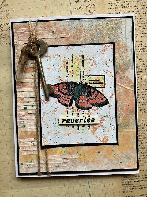 PaperArtsy - Stencil - Sara Naumann - PS362