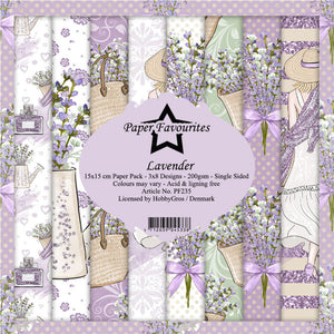 Paper Favourites - Paper Pad - 6 x 6 - Lavender