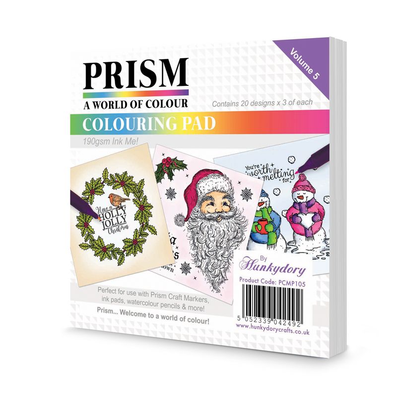 Hunkydory - Prism Colour Me! - Colouring Paper Pad 5