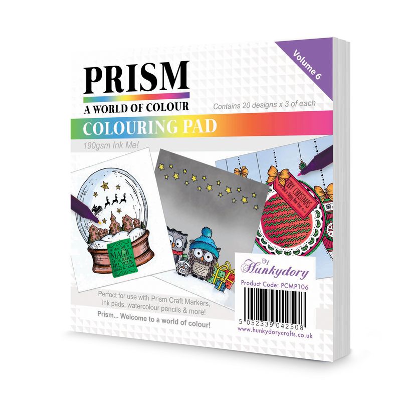 Hunkydory - Prism Colour Me! - Colouring Paper Pad 6