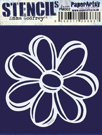 PaperArtsy - Mini Mask - PM002 - Emma Godfrey - Flower