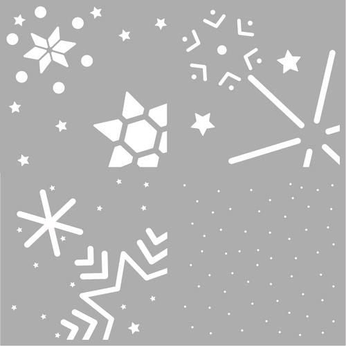 Pronty - 6x6 - Layered Stencils - Snowstars