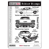 Darkroom Door - Rubber Stamp Set - Classic Cars