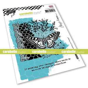 Carabelle Studio - A6 - Rubber Cling Stamp Set - Birgit Koopsen - If Nothing Ever Changed