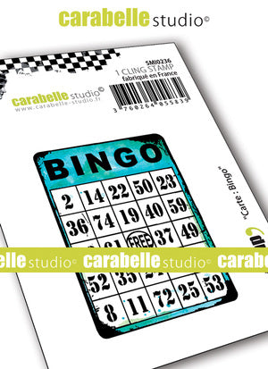 Carabelle Studio - Cling Stamp - Bingo Card