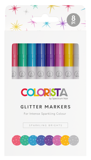 Spectrum Noir - Colorista - Glitter Markers - Sparkling Brights