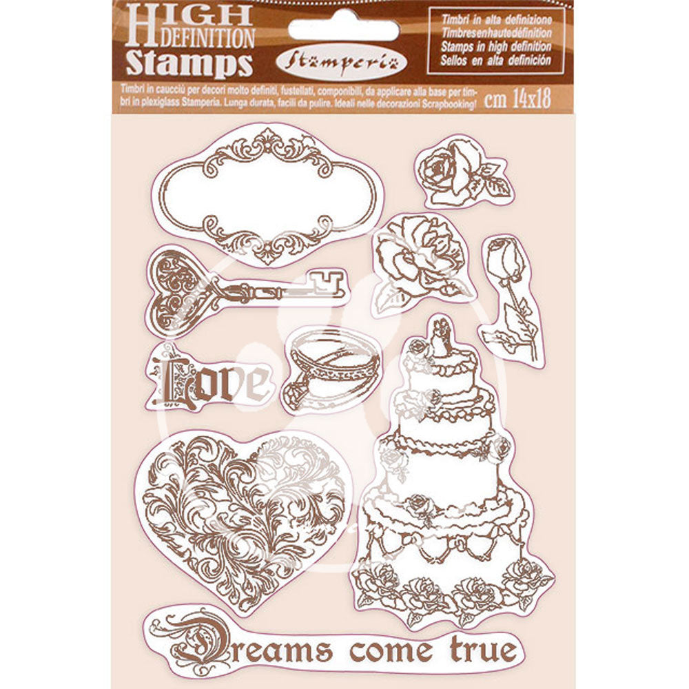 Stamperia - A5 - Clear Stamp Set - Coffee & Chocolate - Chocolate Elem –  Topflight Stamps, LLC