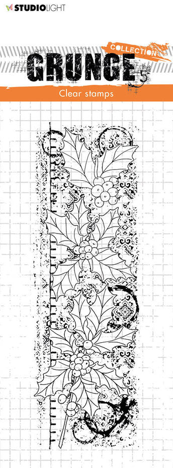 Studio Light - Grunge - Clear Stamp Set - Christmas Branches